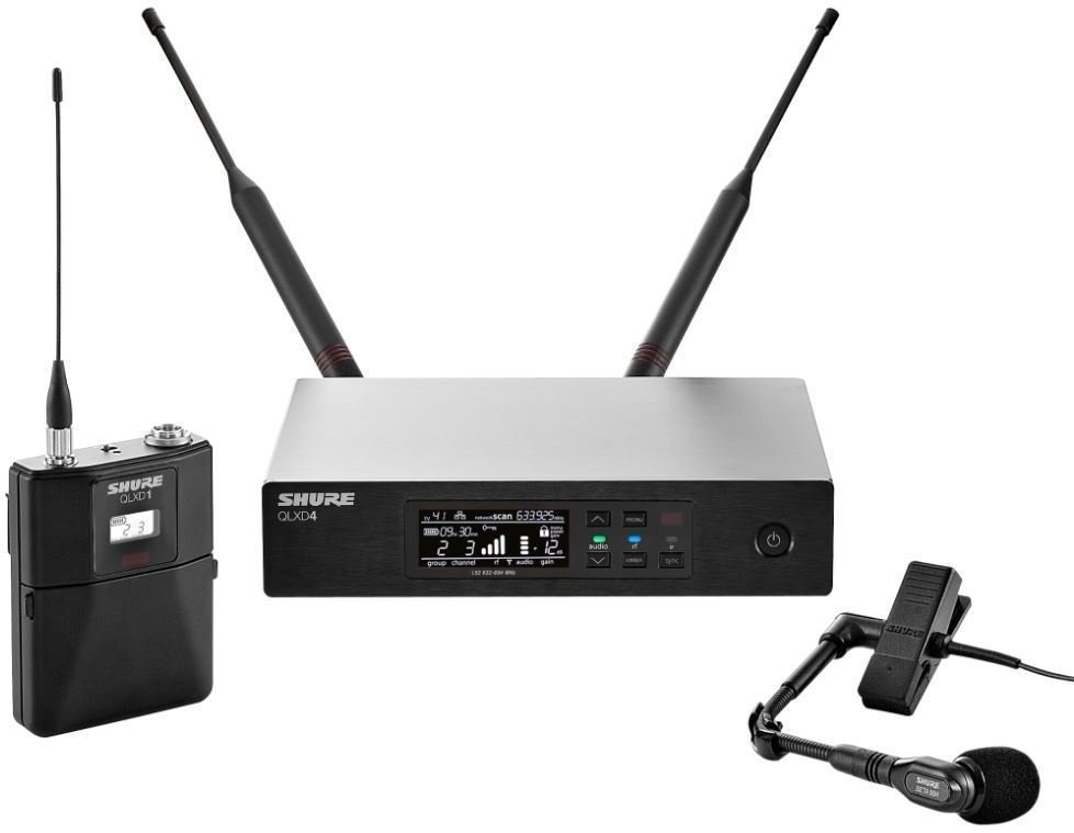 Shure QLXD14E/98H K51: 606-670 MHz