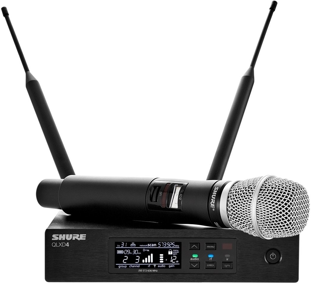 Shure QLXD24E/SM86 G51: 470-534 MHz