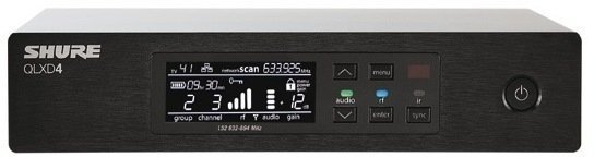 Shure QLXD4E G51: 470-534 MHz