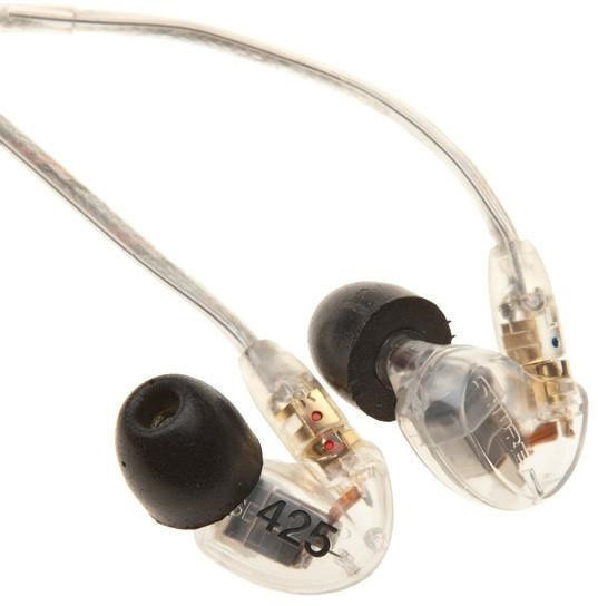 Shure SE425-CL-EFS Transparentní