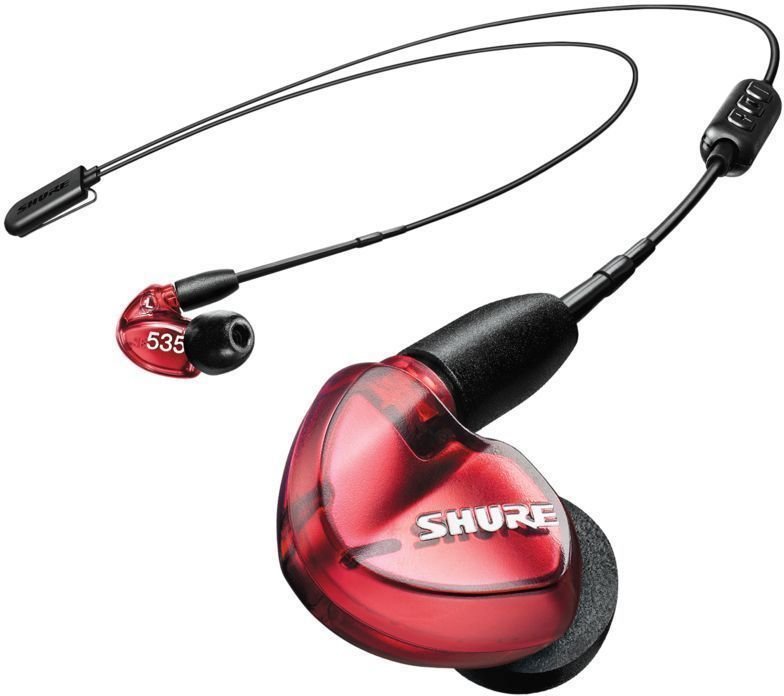 Shure SE535LTD+BT2-EFS Červená
