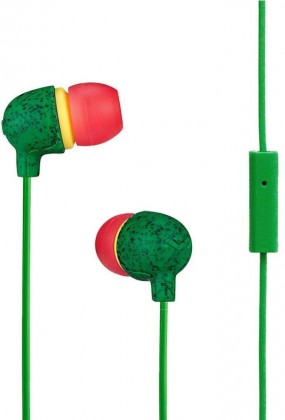 Špuntová sluchátka sluchátka do uší marley little bird rasta