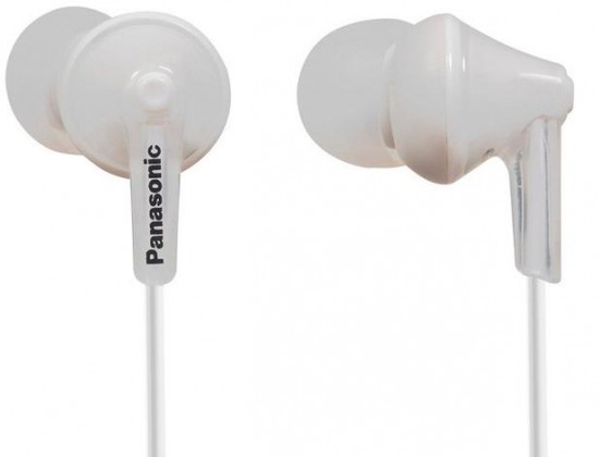 Špuntová sluchátka sluchátka do uší panasonic rp-hje125e-w