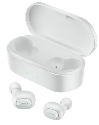 Špuntová sluchátka true wireless sluchátka canyon tws-2