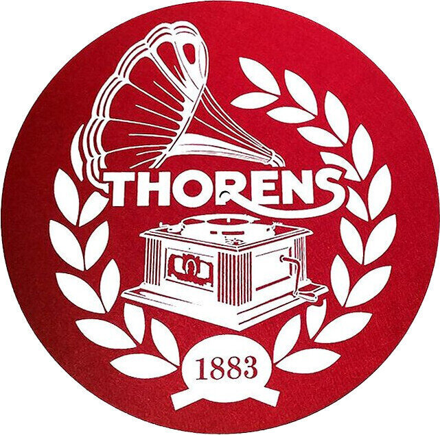 Thorens Felt Mat Červená