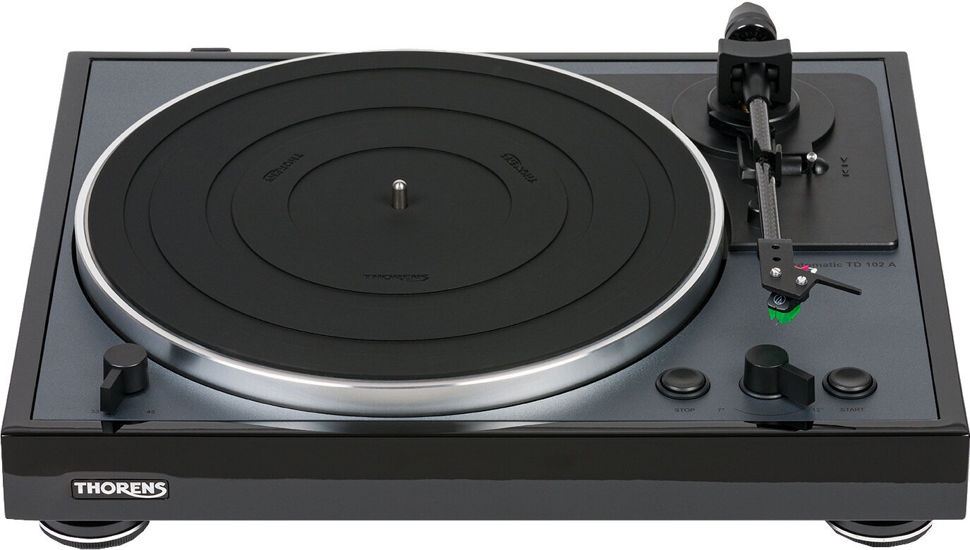 Thorens TD 102 A Černá-Gloss