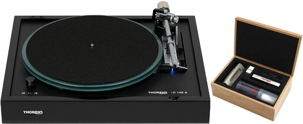 Thorens TD 148 A Black Gloss Cleaning SET Černá-Gloss
