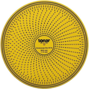 Tonar Stroboskopický disk Žlutá
