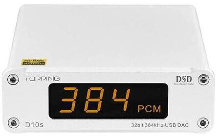 Topping Audio D10s Stříbrná