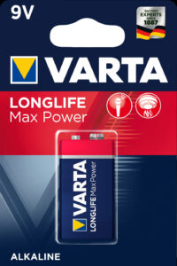 Varta 6F22 Longlife Max Power 9V baterie