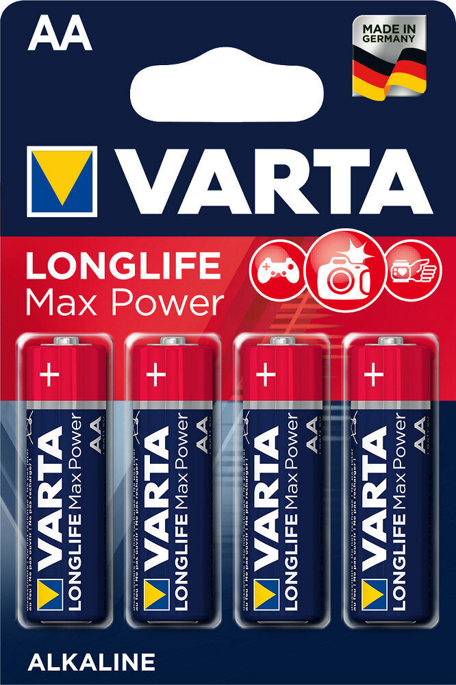 Varta LR06 Longlife Max Power AA baterie