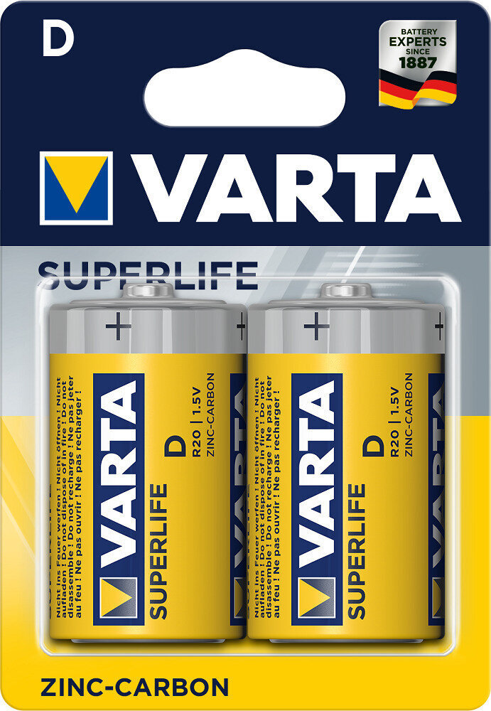 Varta R20 Superlife D baterie
