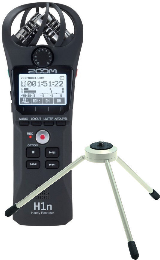 Zoom H1n Tripod SET Černá