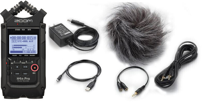 Zoom H4n Pro Black SET Černá