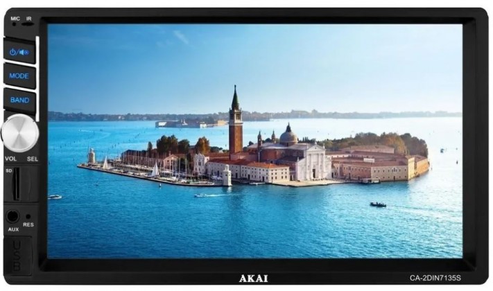 Autorádio autorádio akai ca-2din7135s