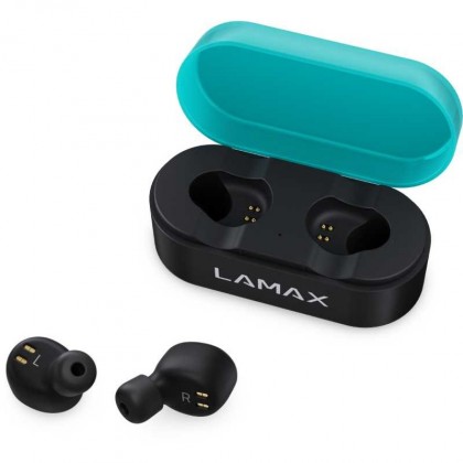 Špuntová sluchátka true wireless sluchátka lamax dots1