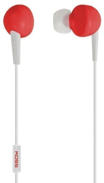 KOSS KEB6i Červená
