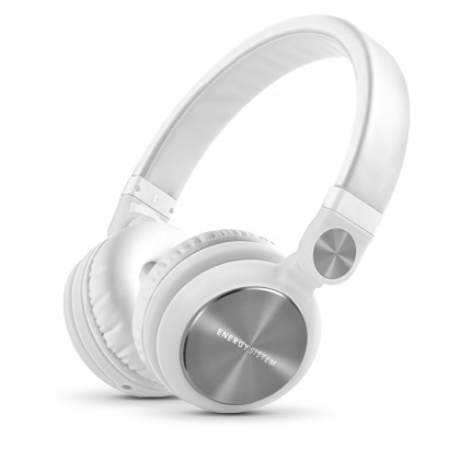 Sluchátka přes hlavu bezdrátová sluchátka energy headphones dj2 white mic