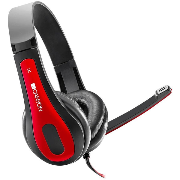 Sluchátka s mikrofonem Canyon CNS-CHSC1BR