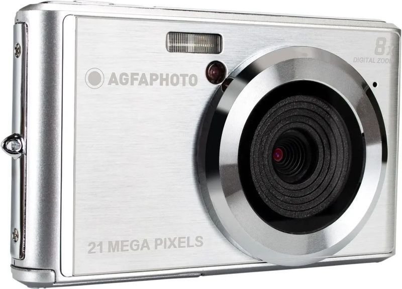 AgfaPhoto Compact DC 5200 Stříbrná
