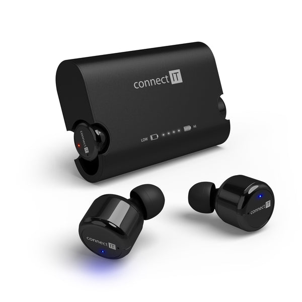 Connect IT True Wireless HYPER-BASS černá CEP-9000-BK