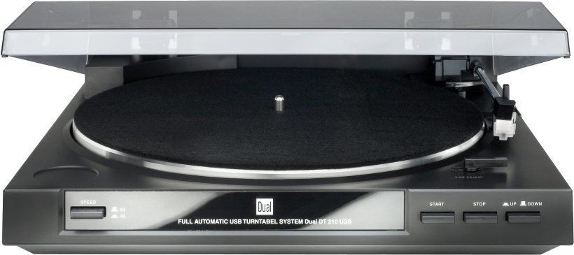 Dual DT-210 USB + Audio-Technica AT-3600L Černá