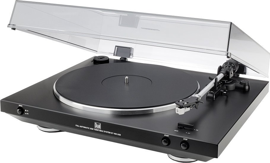 Dual DT-400 USB + Ortofon OM 5E Černá