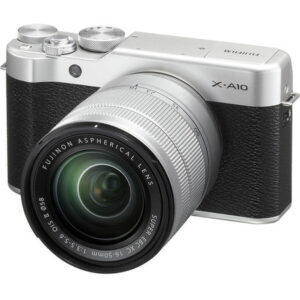 Fotoaparát Fujifilm X-A10 stříbrná/černá + objektiv XC 16-50mm