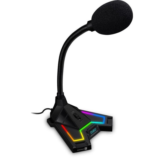 Herní mikrofon NEO Connect IT (CMI-3590-BK)