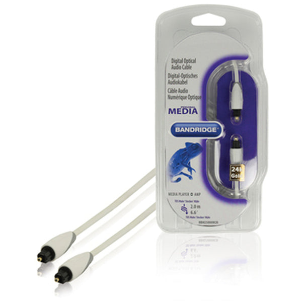 Optický audio kabel Bandridge BBM25000W20