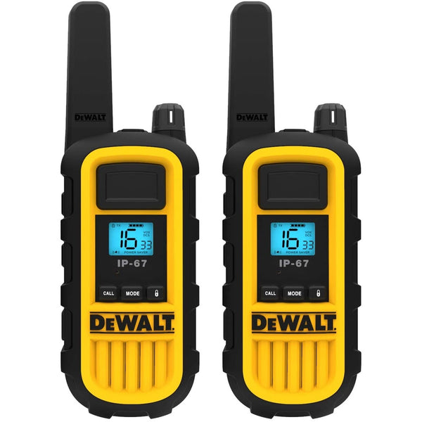 Vysílačky DeWALT DXPMR800 dosah až 15 000 m2