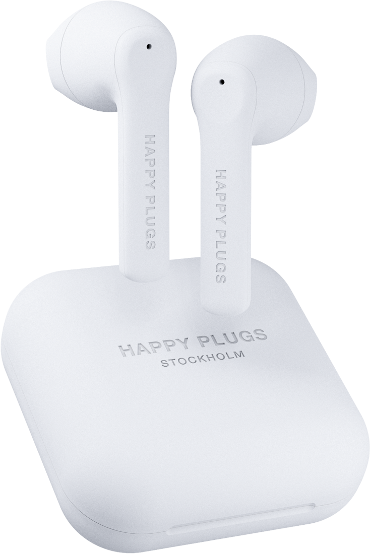 Happy Plugs Air 1 Go Bílá